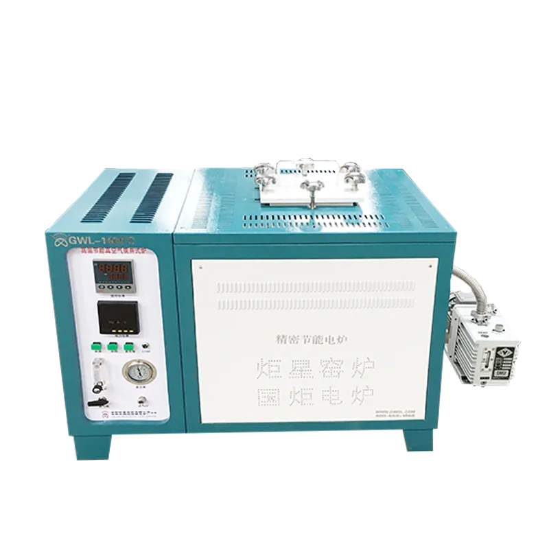 Square-chamber vacuum atmosphere well-type furnace