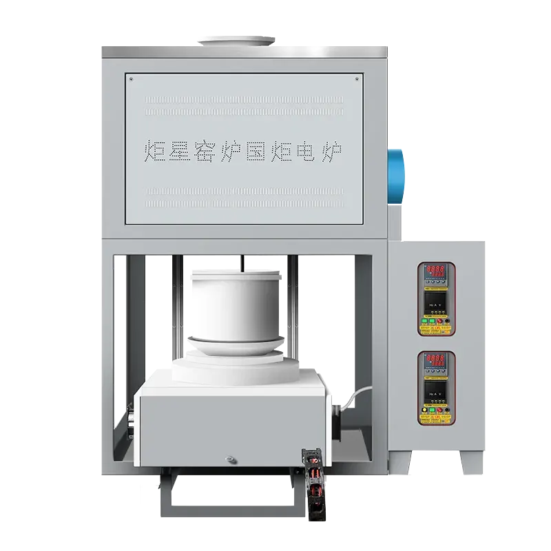 17L high-temperature lifting frit furnace