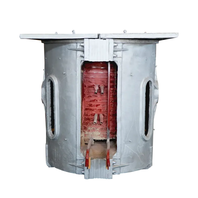500kg Industrial Aluminum Induction Melting Furnace for Foundry Applications
