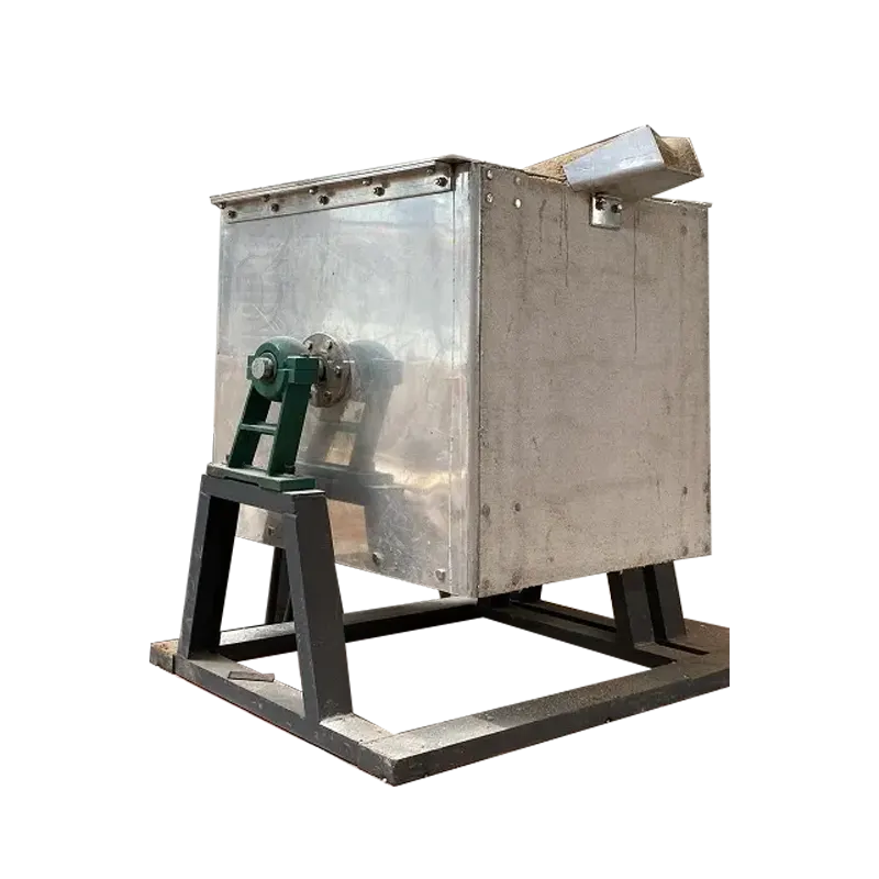 MF Induction Melting Furnace with Hydraulic Tilting for Scrap Metal Melting