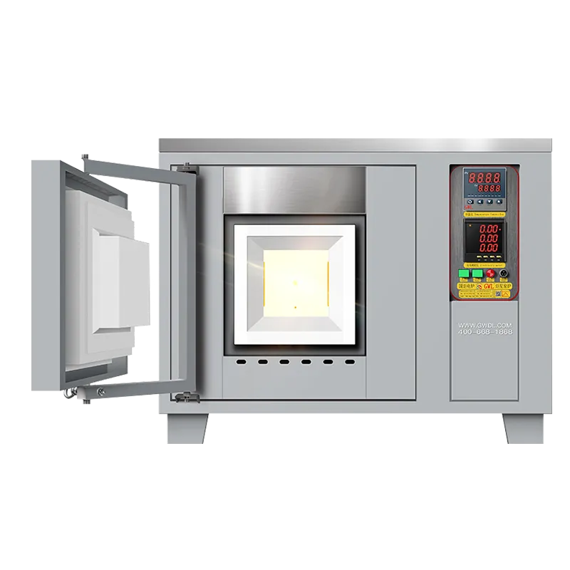 Compact Muffle Furnace with Right-Side Control Panel