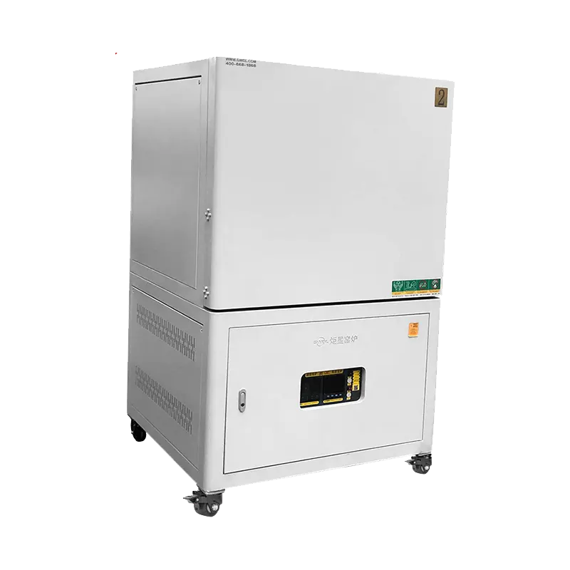 箱式电阻炉，带电动顶部开启装置及双控制开关