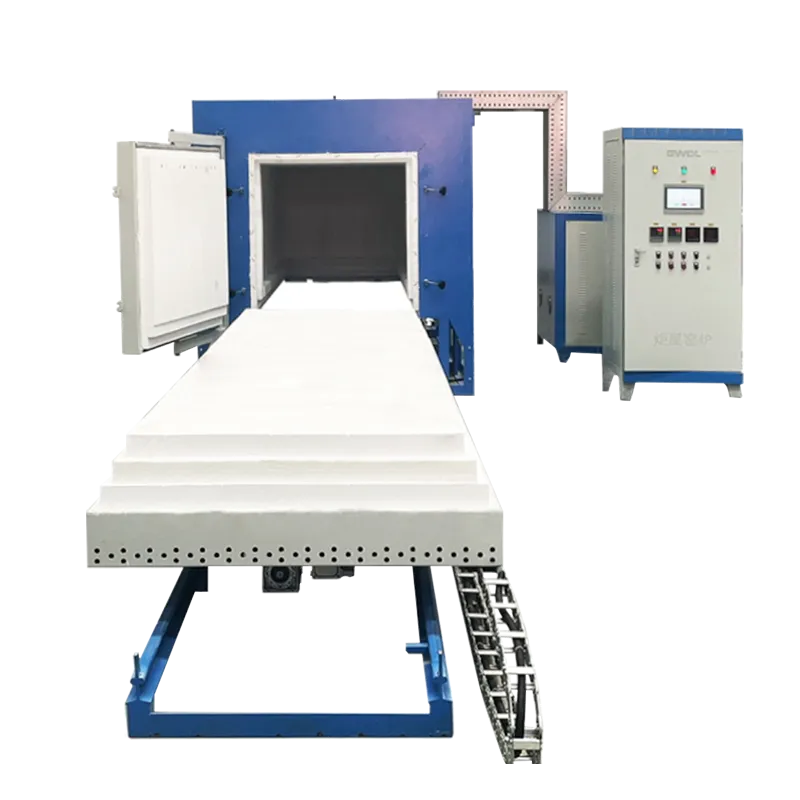 High-temperature trolley electric furnace