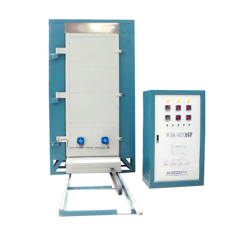High-temperature shuttle kiln (trolley furnace)