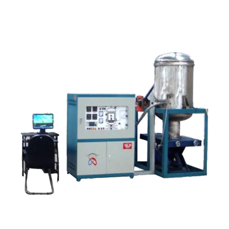 Vacuum atmosphere lifting electric furnace (with in-furnace rotation function)